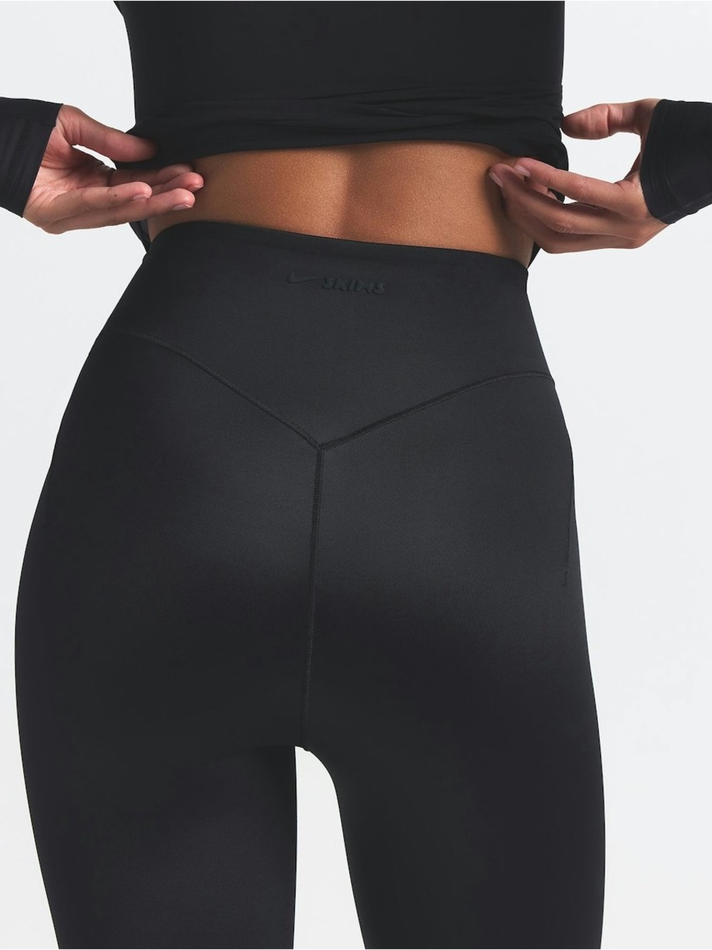 SKIMS Black High-Waist Sculpting Leggings